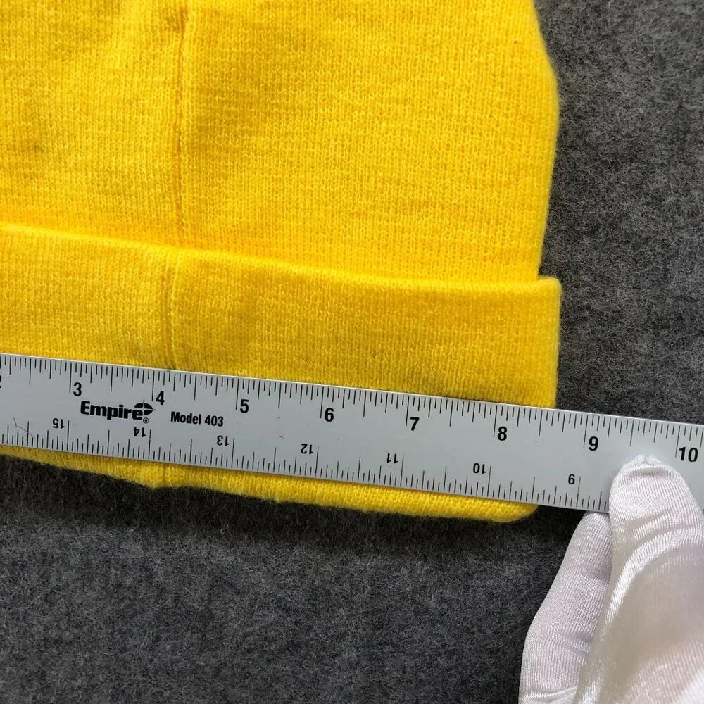 Pokemon‎ Pikachu Beanie Hat Youth Kids One Size (14+) Yellow Knit Winter
